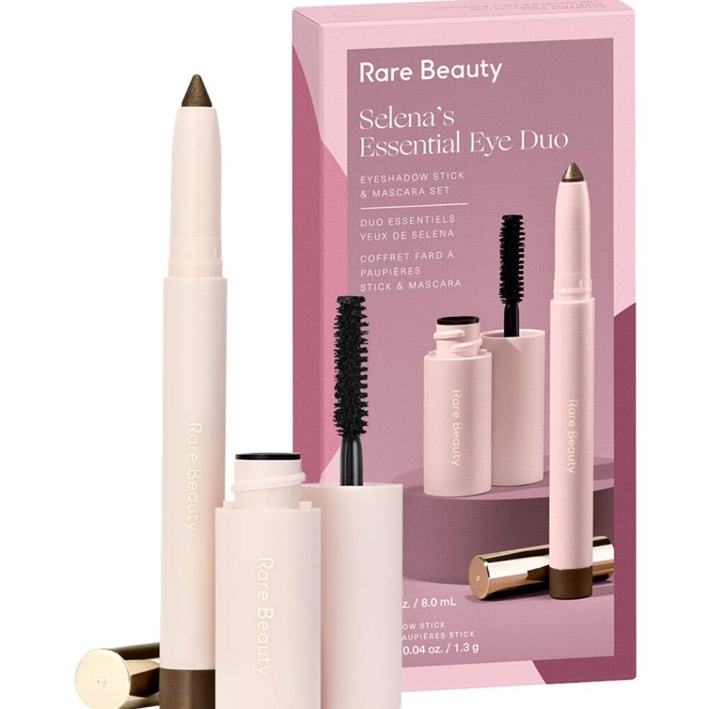 NWT Rare Beauty by Selena's Essential Eye Duo Eyeshadow Stick & Mascara Set